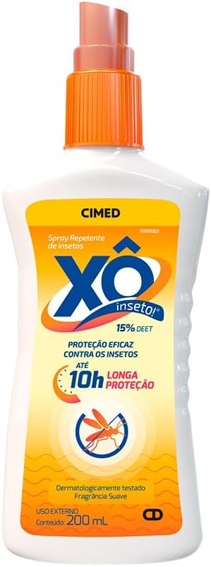 Repelente de Insetos Xô Inseto DEET Spray 200ml