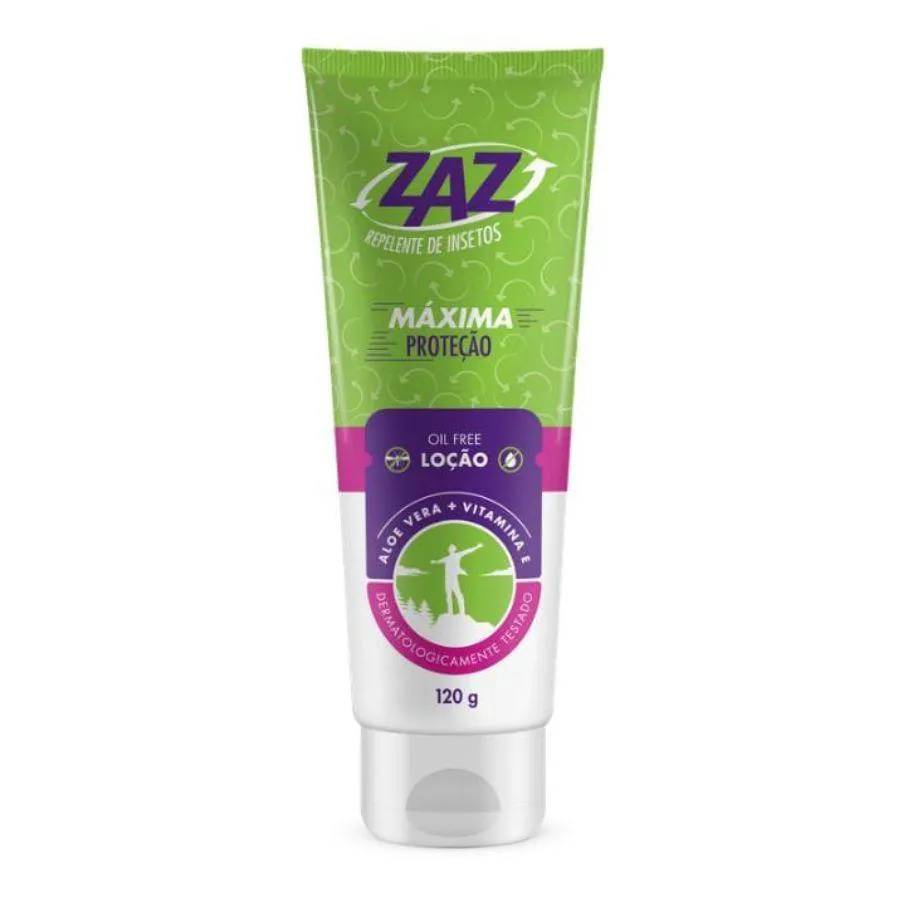 Repelente de Insetos Zaz Locao Oil Free 120g
