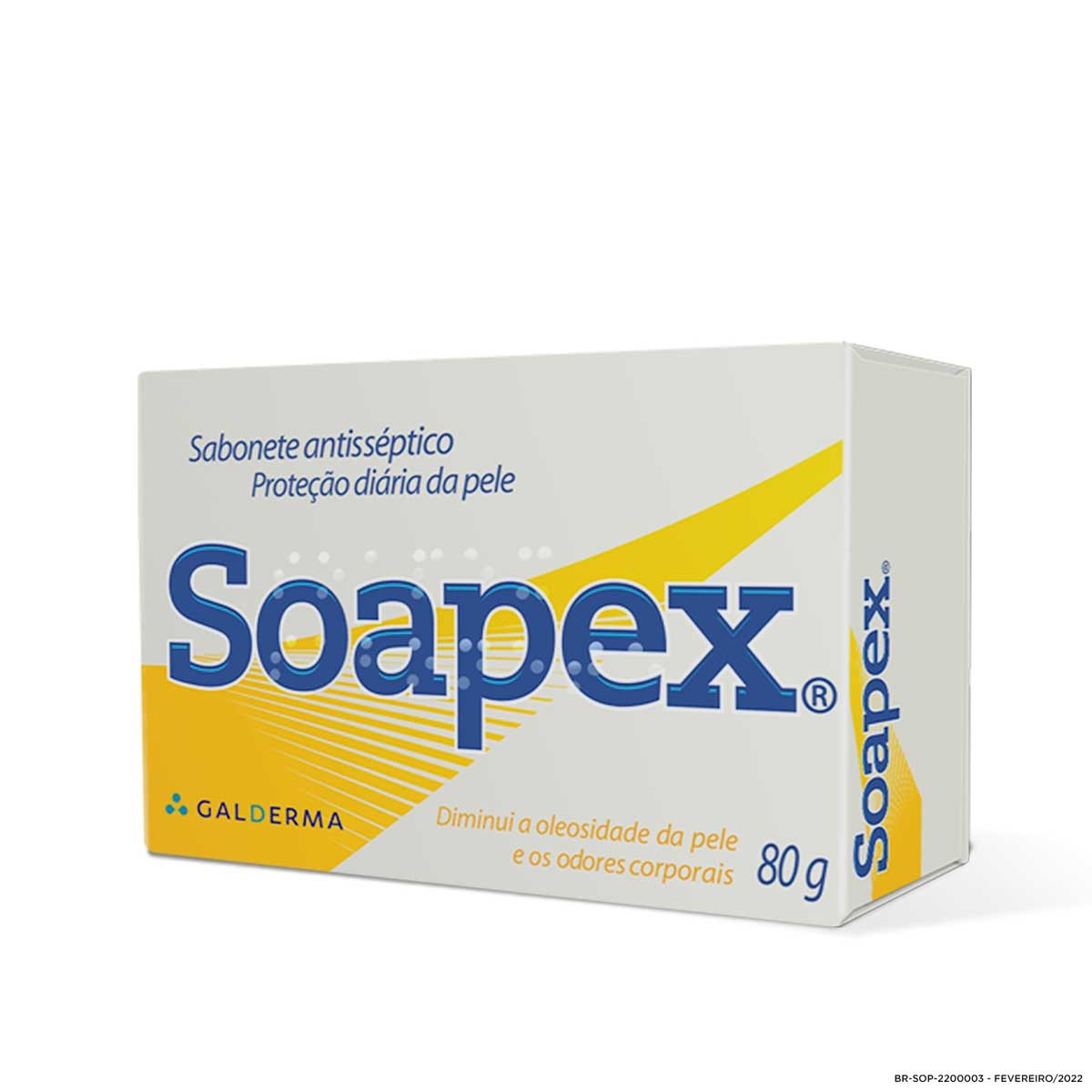 Sabonete Antisséptico em barra Galderma Soapex 80g