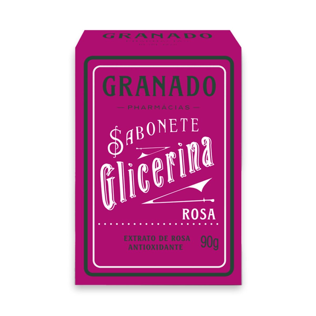 Sabonete em Barra Glicerina Granado Rosa 90g