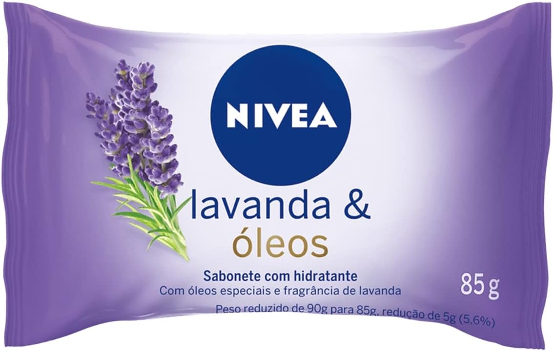 Sabonete em Barra Nivea Lavanda & Óleos 85g