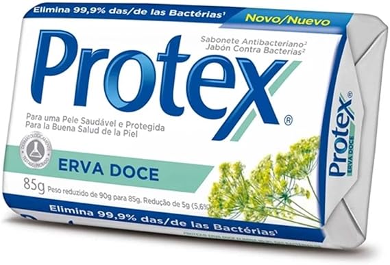 Sabonete em Barra Protex Erva Doce 85g