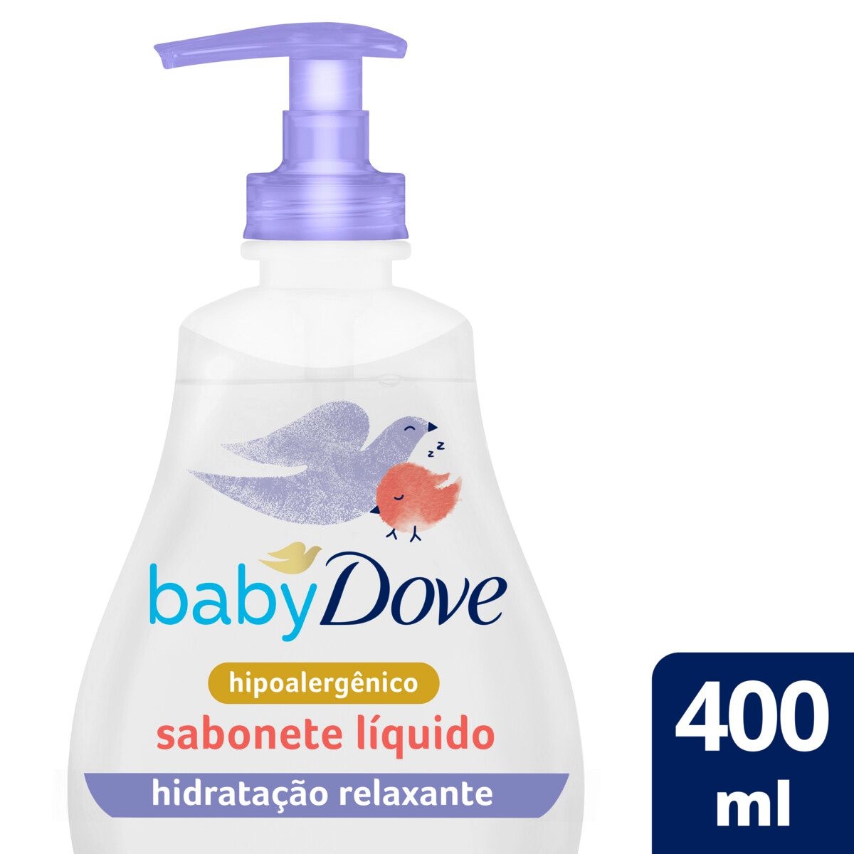 Sabonete Líquido Baby Dove Hidratação Relaxante 400ml