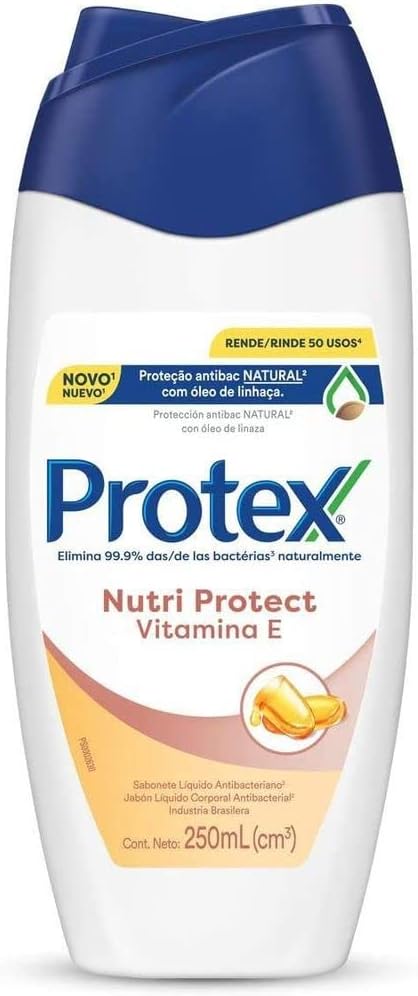Sabonete Líquido Corporal Protex Vitamina E 250ml