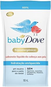 Sabonete Líquido Dove Baby Hidratação Enriquecida Refil 180ml