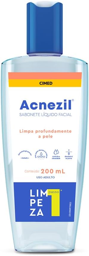 Sabonete Líquido Facial Acnezil 200ml