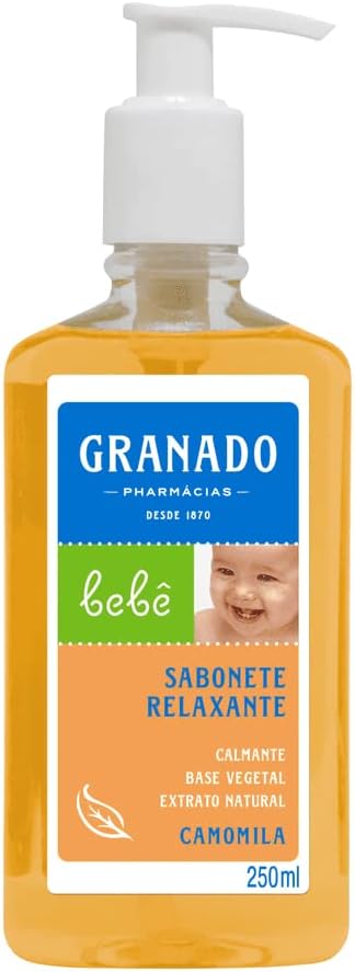 Sabonete Líquido Granado Bebê Camomila 250ml