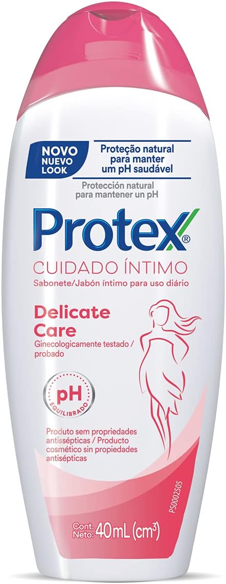 Sabonete Líquido Íntimo Protex Cuidado Íntimo Delicate Care 40ml