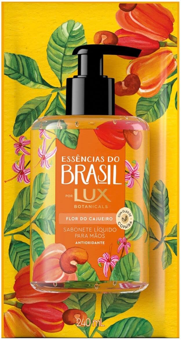 Sabonete Líquido para as Mãos Lux Botanicals Flor do Cajueiro 240ml