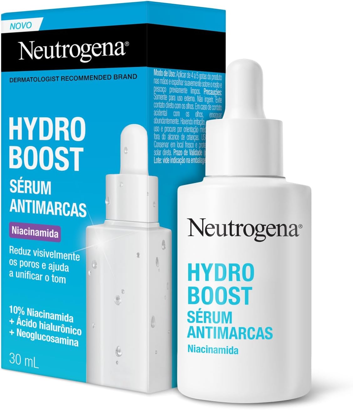 Sérum Facial Antimarcas Neutrogena Hydro Boost Niacinamida 30ml