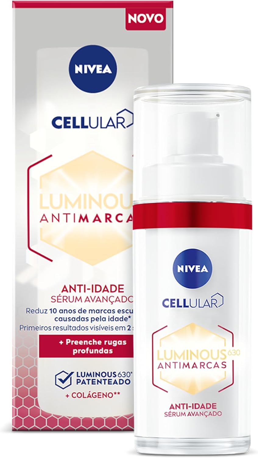 Sérum Facial Nivea Cellular Luminous 630® Antimarcas Anti-idade 30ml