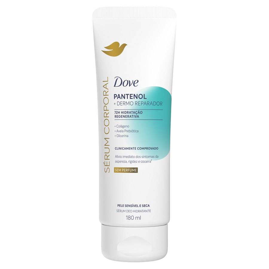 Sérum Hidratante Corporal Dove Pantenol + Dermo Reparador 180ml