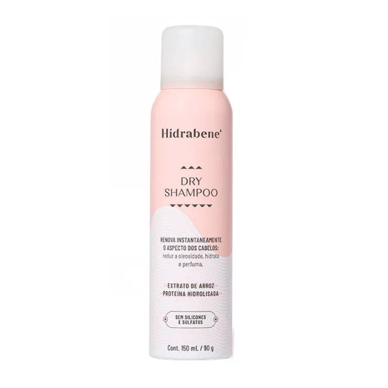 Shampoo A Seco Hidrabene Dry Hidrata Perfuma Vegano 150ml