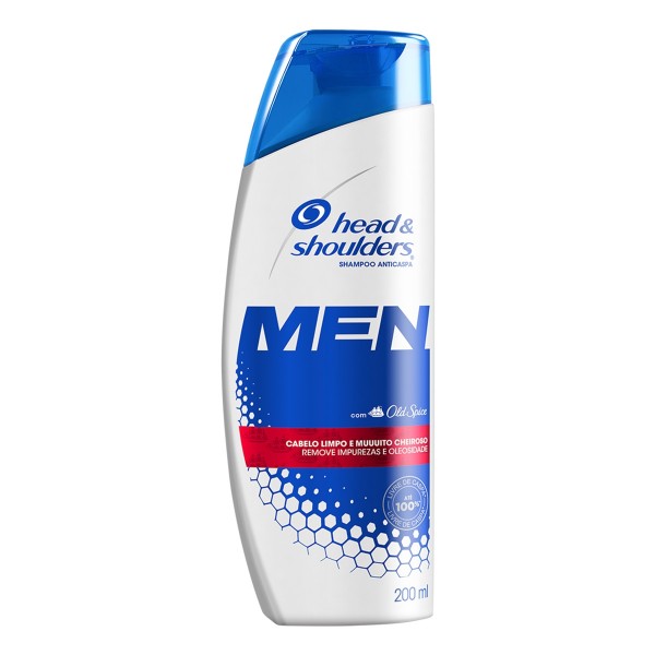 Shampoo Anticaspa Head&Shoulders Men com Old Spice 200ml