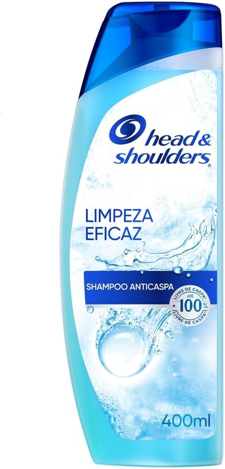 Shampoo Anticaspa Head & Shoulders Men Limpeza Eficaz 400ml