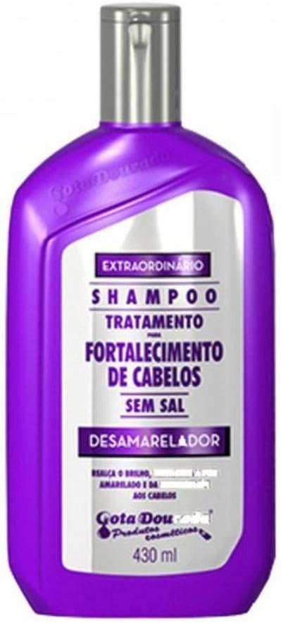Shampoo Desamarelador Gota Dourada 430ml