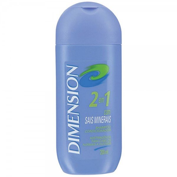 Shampoo Dimension Adstringente 2 em 1 Cabelos Oleosos 200ml