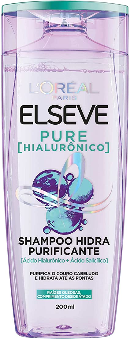 Shampoo Elseve Pure Hialurônico 200ml