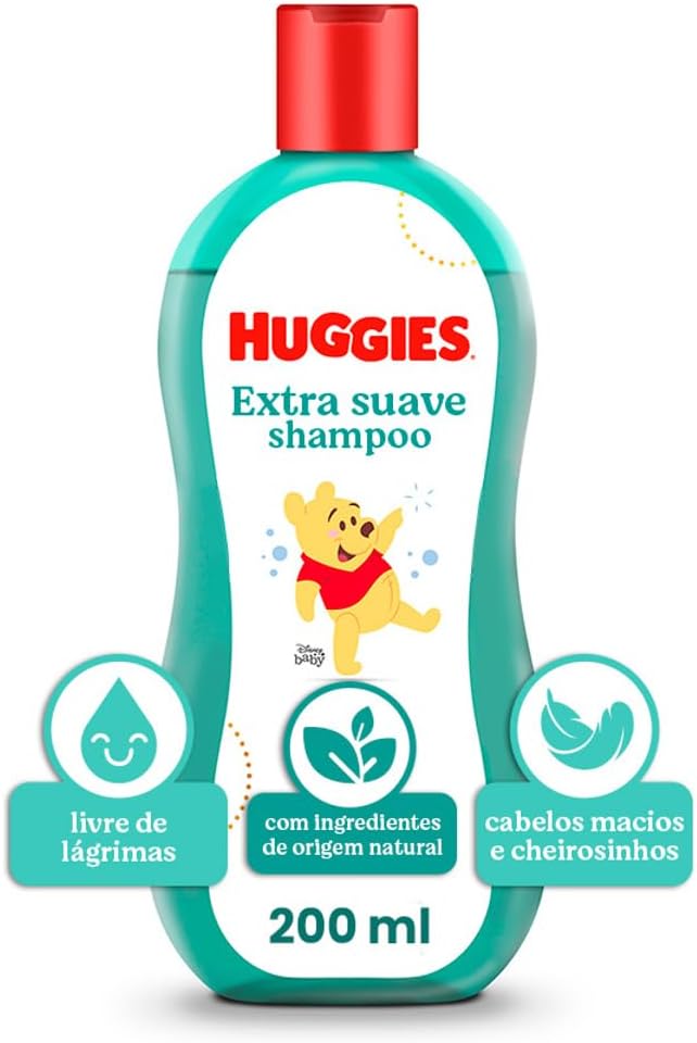 Shampoo Infantil Huggies Extra Suave 200ml