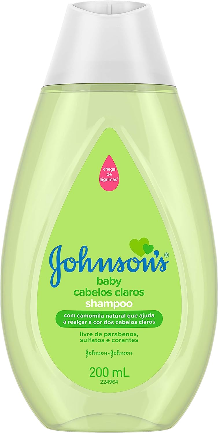Shampoo Johnson's Baby Cabelos Claros 200ml