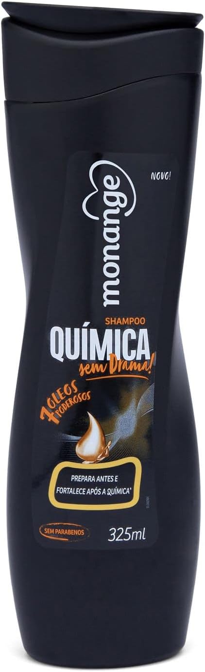 Shampoo Monange Química Sem Drama 325ml