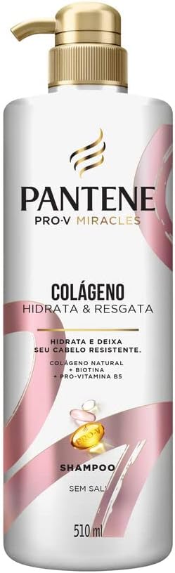 Shampoo Pantene Pro-V Miracles Colágeno Hidrata e Resgata 510ml