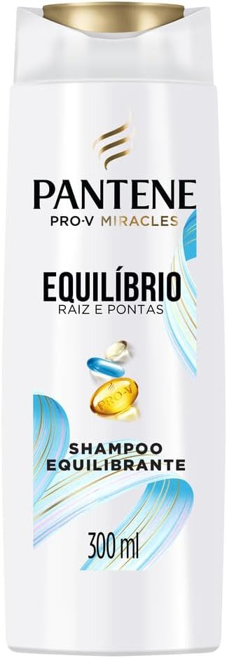 Shampoo Pantene Pro-V Miracles Equilíbrio Raiz e Pontas 300ml