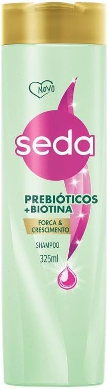 Shampoo Seda Força e Crescimento Prebióticos + Biotina 325ml