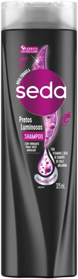 Shampoo Seda Pretos Luminosos 325ml