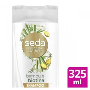 Shampoo Seda Recarga Natural Bambu + Biotina 325ml