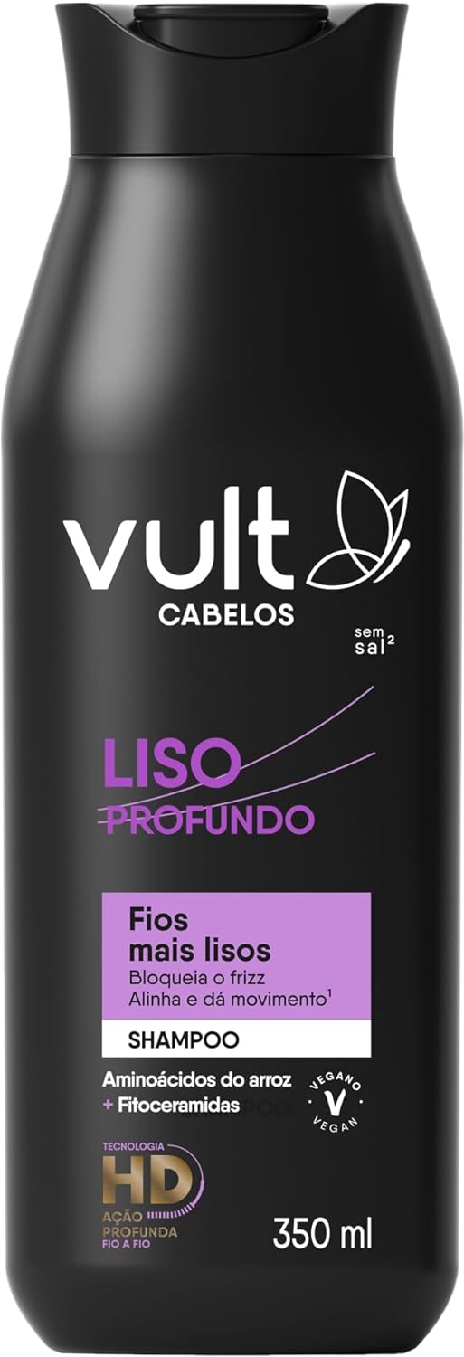 Shampoo Vult Cabelos Liso Profundo 350ml