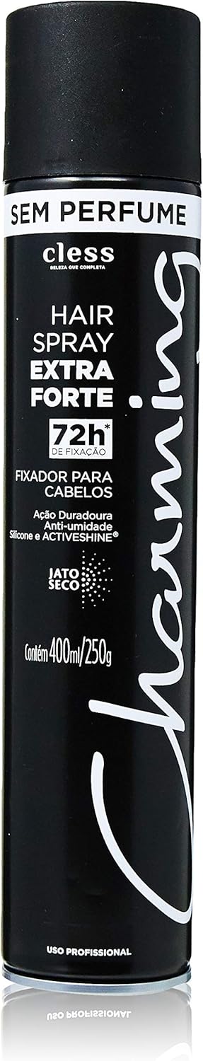 Spray de Cabelo Charming Black 400ml