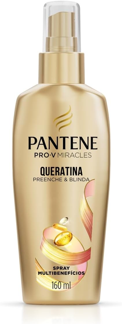 Spray Multibenefícios Pantene Miracles Queratina 160ml