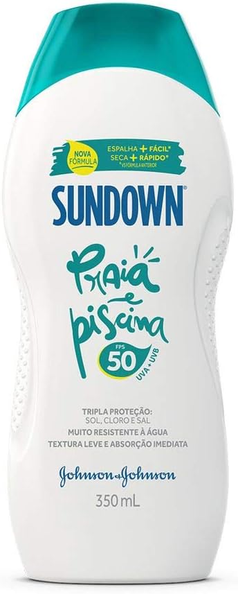 Sundown Praia e Piscina Protetor Solar Corporal FPS50 350ml