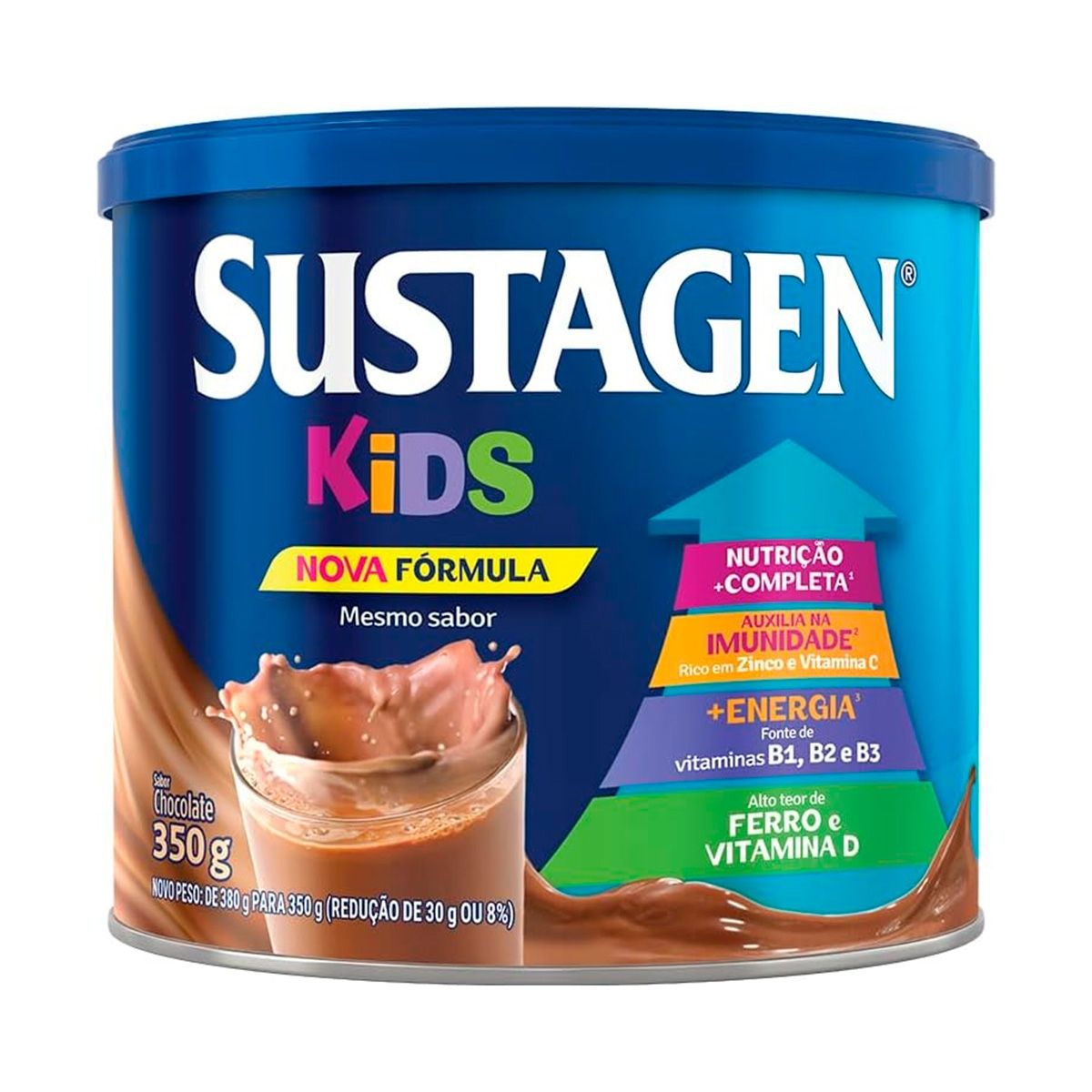 Suplemento Alimentar Infantil Sustagen Kids Chocolate 350g