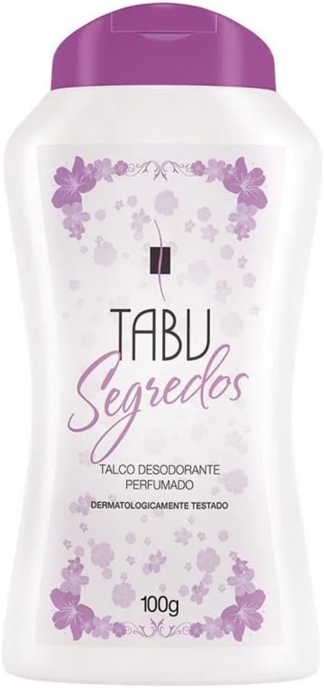Talco Perfumado Tabu Segredos 100g