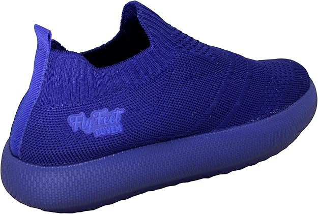 Tênis Ortopédico Flyfeet Nuvem Knit Azul 34/35 AC357