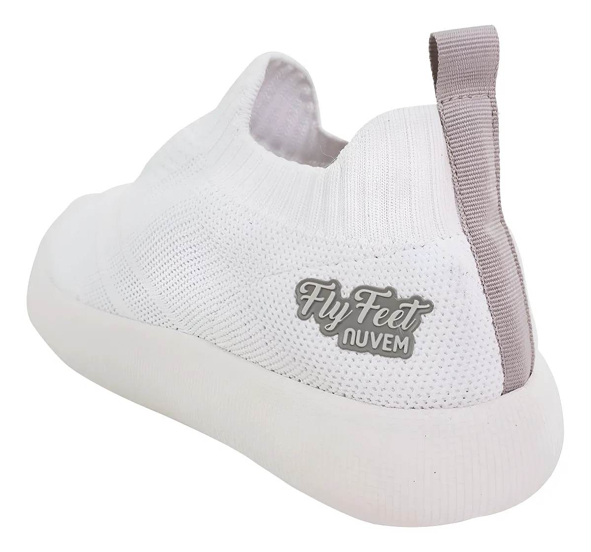 Tênis Ortopédico Flyfeet Nuvem Knit Branco 36/37 AC357