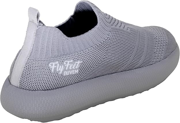 Tênis Ortopédico Flyfeet Nuvem Knit Cinza 38/39 AC357