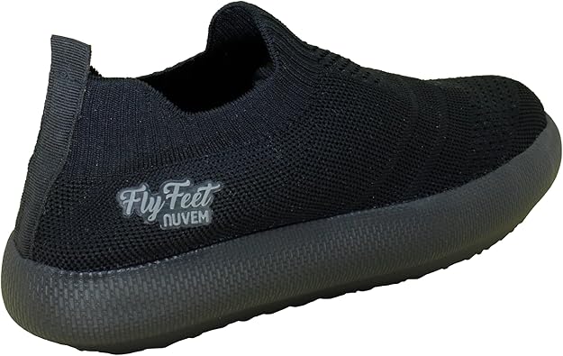 Tênis Ortopédico Flyfeet Nuvem Knit Preto 36/37 AC357