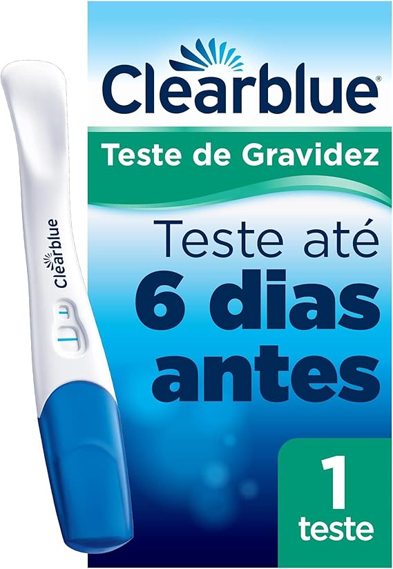 Teste de Gravidez Clearblue Saiba Antes 1 unidade
