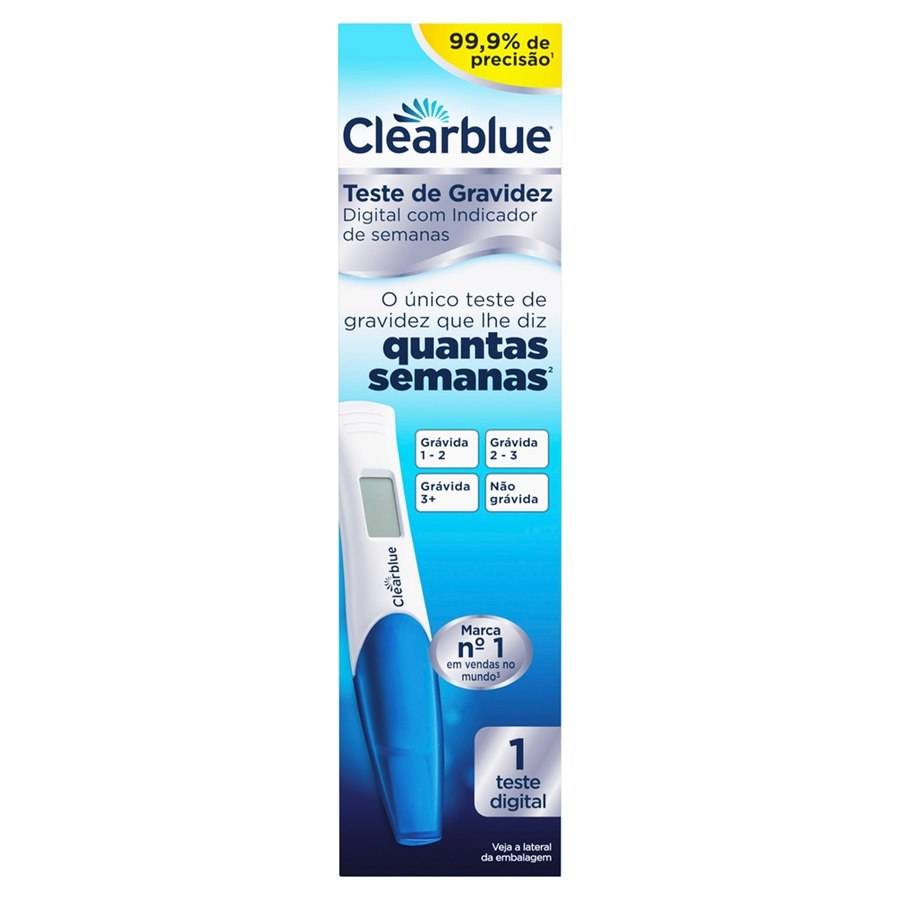 Teste de Gravidez Digital Clearblue 1 unidade