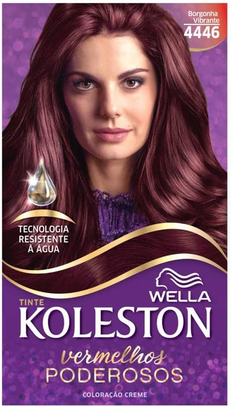 Tintura Koleston 44.46 Borgonha Vibrante