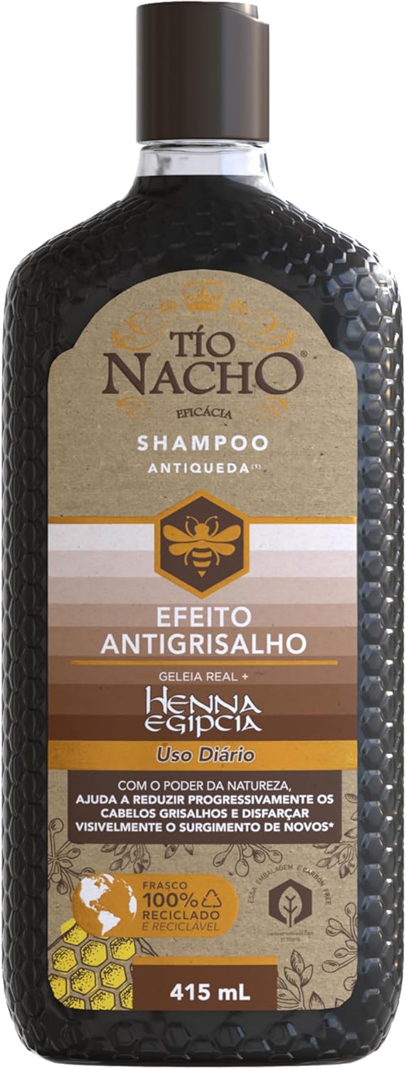 Tío Nacho Shampoo Antiqueda Efeito Antigrisalho 415ml