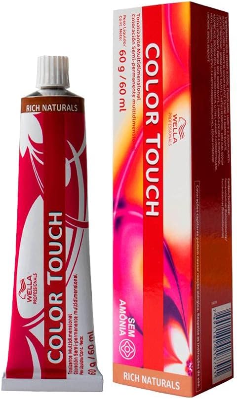 Tonalizante Wella Color Touch 5.1 Castanho Claro Acinzentado