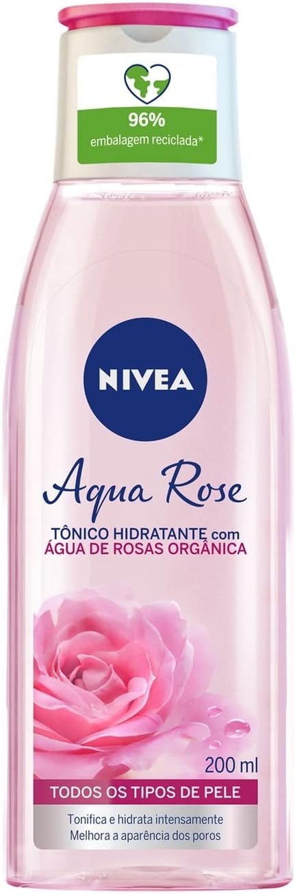 Tônico Hidratante Nivea Aqua Rose 200ml