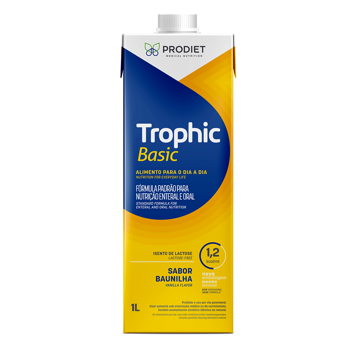 Trophic Basic Enteral Sabor Baunilha Prodiet 1000ml