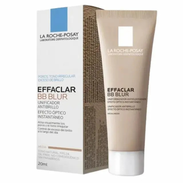 Uniformizador Facial La Roche-Posay Effaclar BB Blur Média Antioleosidade 20ml