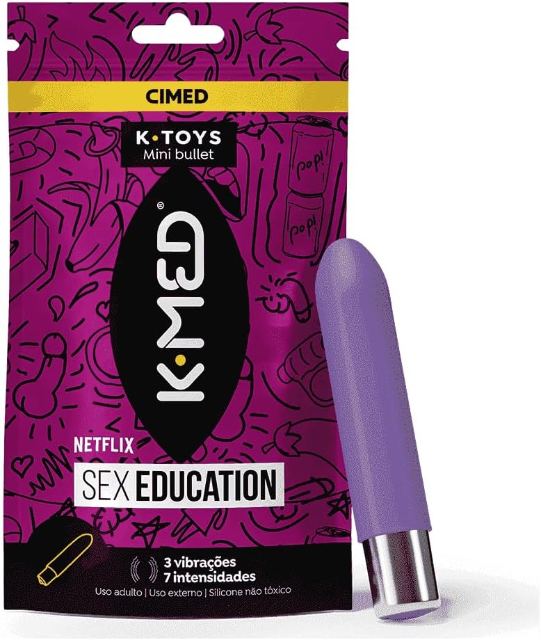 Vibrador Massageador Mini K-Med Sex Toy K-Toys Bullet Sex Education Bullet
